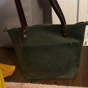 ‘almost perfect’ portland leather tote bag